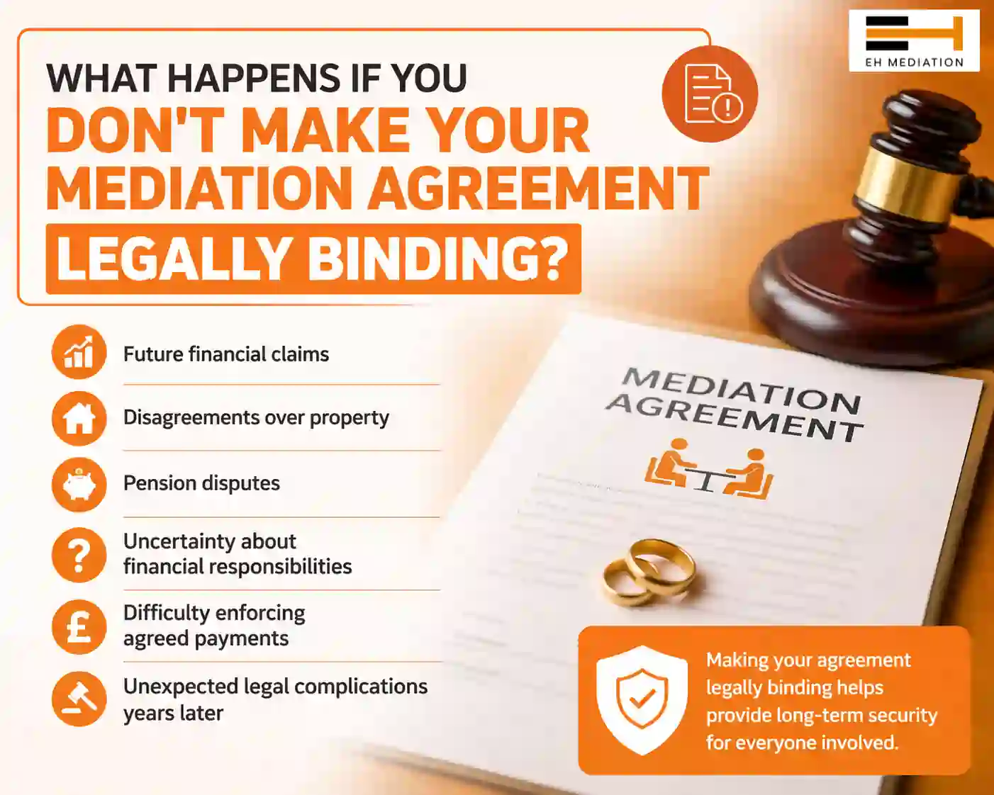 What Happens If You Don't Make Your Mediation Agreement Legally Binding Crook?